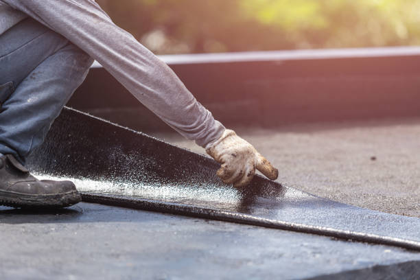 Professional Basement Waterproofing technician working in Mount Vernon, KY